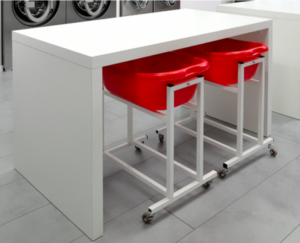 Patas para mesa plegadora completa (añadir también el artículo C01626 - tablero de mesa)